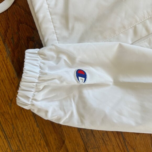 NWT Y2K Deadstock San Jose Spartans White Snap-Front Coaches Jacket Windbreaker - Picture 3 of 7